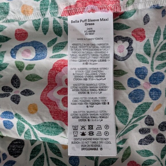 NWOT Boden Bella Puff Sleeve Maxi Dress, size 16-18 - Picture 9 of 10